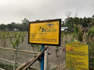Rava Blue Homestay garden