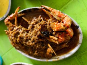 Rava Blue Homestay lunch